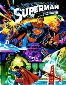 Póster de Superman la película 1978 raro grande - Imagen 1 de 1