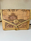 Allan Edward World Map Shoulder Bag /pocketbook