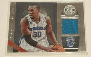 2013-14 Totally Certified David West Jersey Foil Card - New Orleans Hornets - Picture 1 of 1
