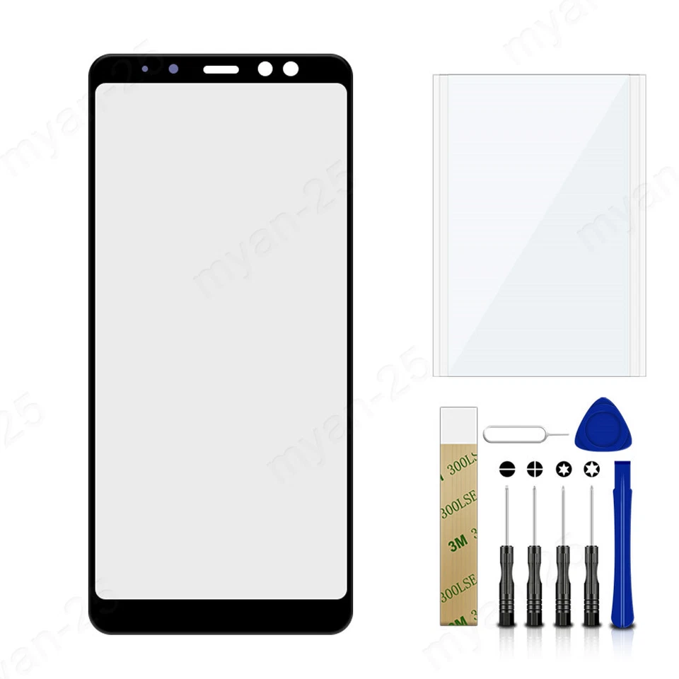 适用于三星 Galaxy A8+ Plus 2018 SM-A730F A730F/DS 玻璃镜头屏幕替换件 — 第 1/4 张图片