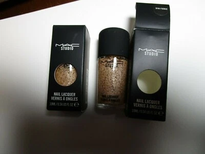 LOT OF 2 MAC Studio Nail Lacquer/ Polish DIVA FIERCE 0.34 oz, New In Box - Image 1 of 2