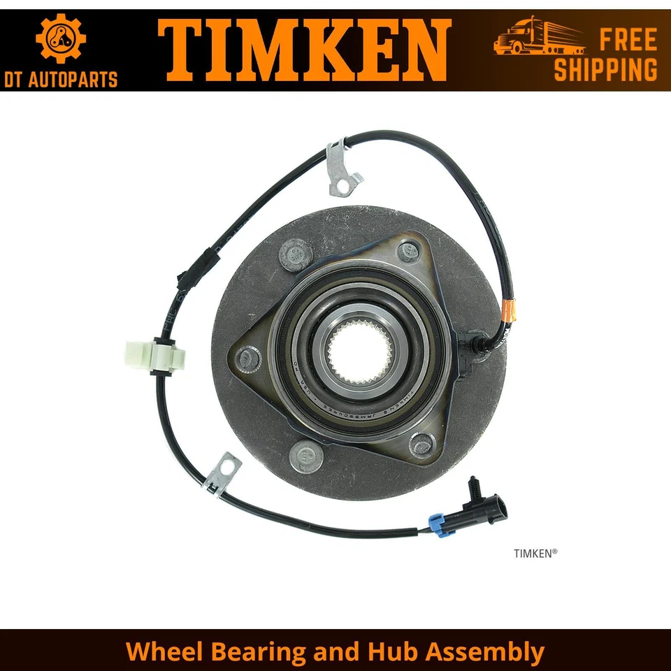 Подшипник колеса и ступица в сборе передние правые Timken для Chevrolet Astro 2003-2005 годов выпуска - Изображение 1 из 4