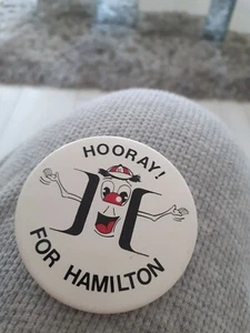 Insignia de colección Hooray para Hamilton - Imagen 1 de 2