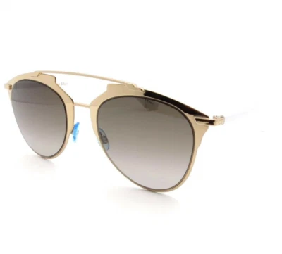 Christian Dior Reflected 31UHA Rose Gold Brown Fade New Sunglasses Authentic - Image 1 of 3
