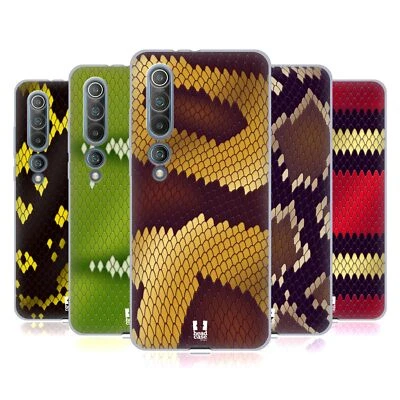 HEAD CASE DESIGNS SNAKE PATTERN SOFT GEL CASE FOR XIAOMI PHONES - Image 1 of 4
