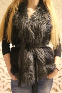 Fell Fake Weste, Pelz, H&M - Bild 1 von 7