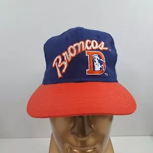 Gorra vintage Denver Broncos talla 7 1/8 gorra sombrero especialidades deportivas - Imagen 1 de 11