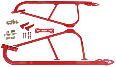 Разъемы подрамника BMR SFC110R 2008-2020 Dodge Challenger, болтовые КРАСНЫЕ - Изображение 1 из 2