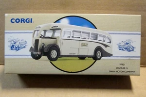 DAIMLER 1/2 Cab SWAN MOTOR COMPANY BUS by CORGI No. 97821, Mint in Box w/ COA - Picture 1 of 5