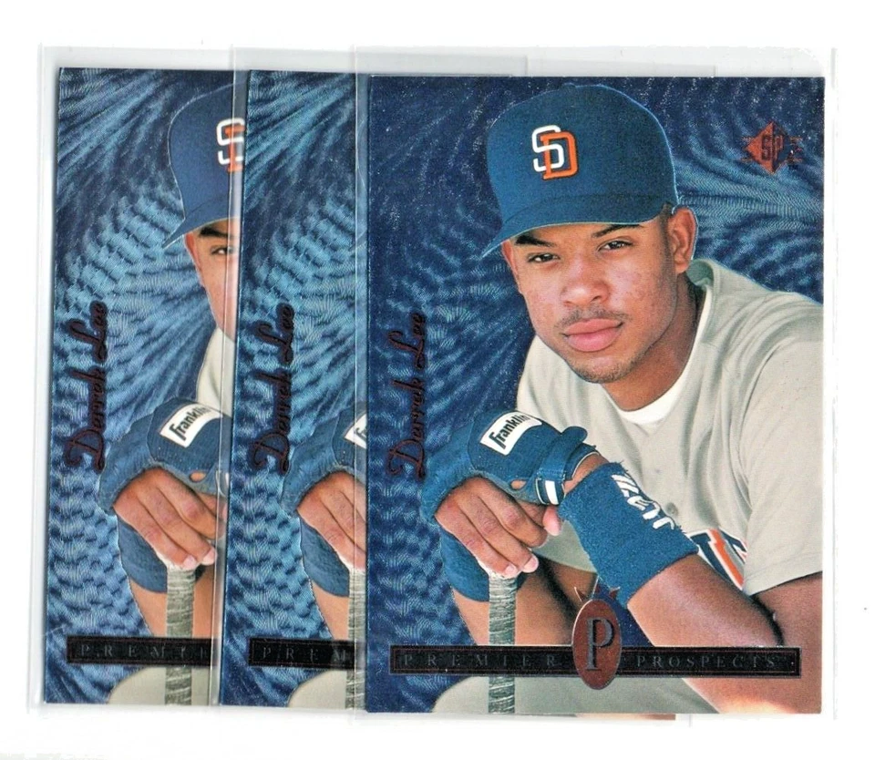 DERREK LEE SAN DIEGO PADRES 1994 SP 3X LOT ROOKIE RC — 第 1/1 张图片