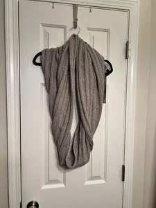 INC Infinity Scarf Tan With Gold Speckles  - Picture 1 of 2