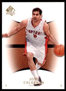 2007-08 Upper Deck SP Jose Calderon B Basketball Cards #71