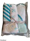 Pack de 3 serviettes de bain à capuche bébé/enfant sexe neutre bleu pierre de lune