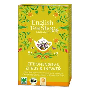 ETS - Zitronengras, Zitrus & Ingwer, Naturland BIO, 20 Teebeutel - Bild 1 von 2