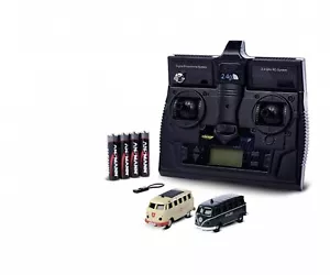 Carson 500504152 H0 Automodell VW T1 Polizei+Malteser Combo 2.4G LCD #Neu# - Bild 1 von 1