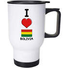 400ml 'I Love Bolivia' Reusable Coffee / Travel Mug (MG00055564)