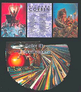 RICHARD CORBEN - 90 Card Fantasy Art Set - FREE USPS Shipping - Picture 1 of 1