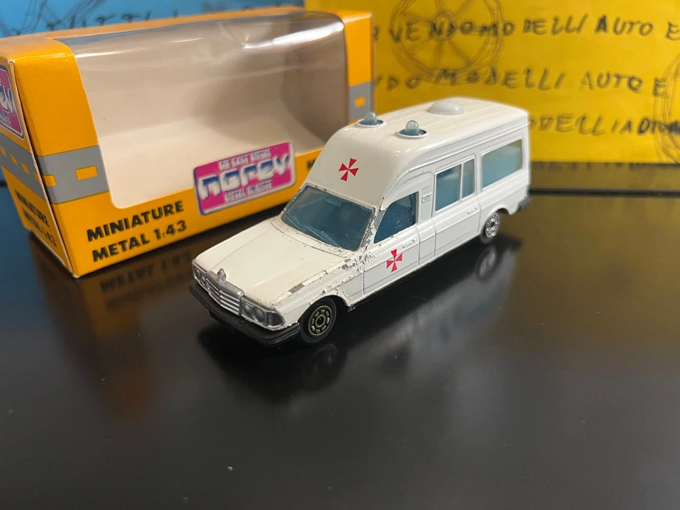 1/43 Norev JetCar Mercedes Binz Red Cross ambulance ambulanz ambulancia ambulans - Immagine 1 di 1