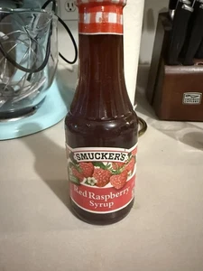 SMUCKERS RED RASPBERRY SYRUP SEALED PANCAKE 10/24 Discontinued - Picture 1 of 2
