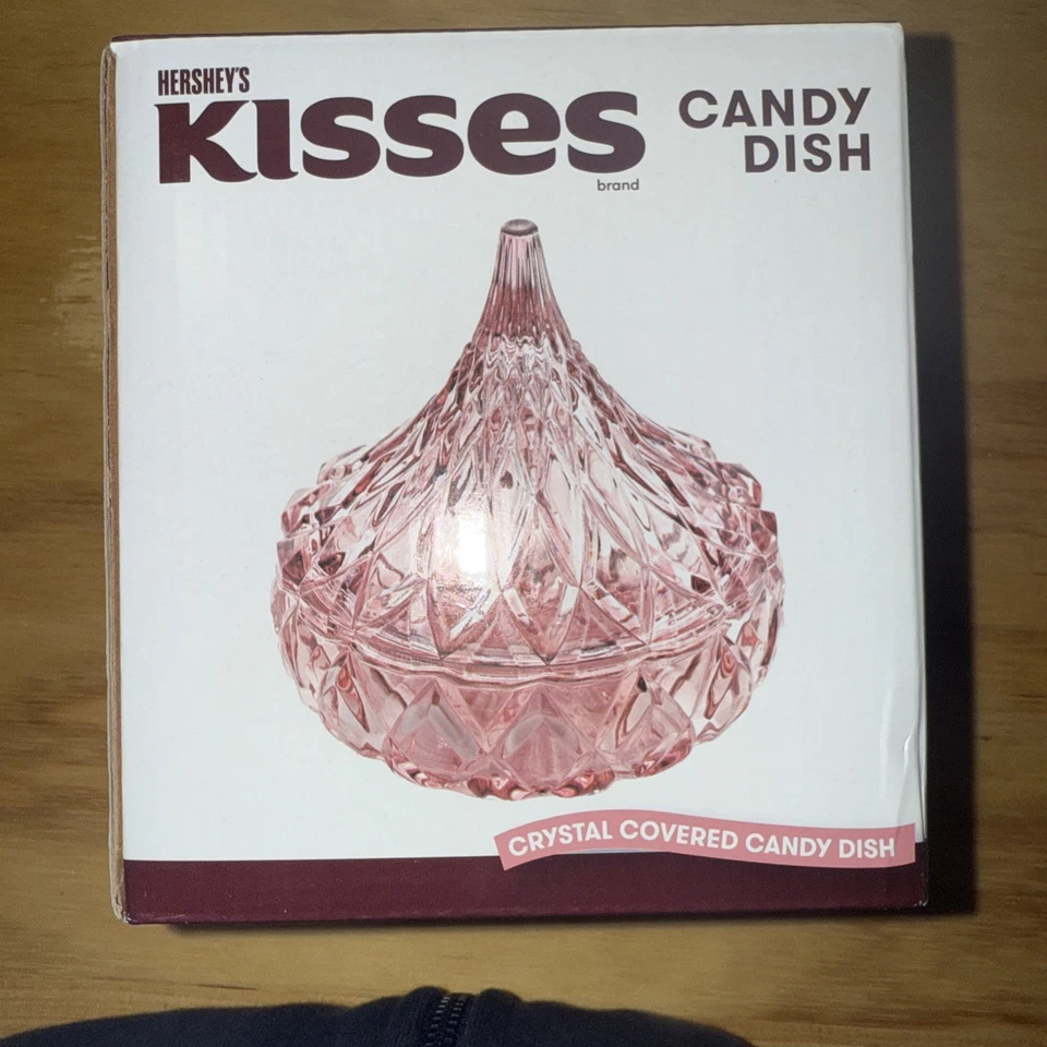 Prato de doces Hershey Kiss cristal - Imagem 1 de 4