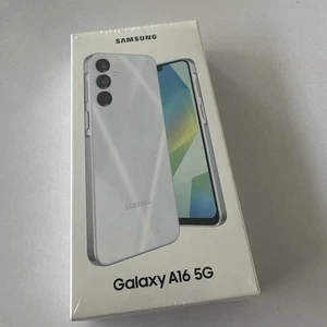 Brand New Samsung Galaxy A16 5G 128GB Gray White Dual-Sim Unlocked - Next Day UK - Picture 1 of 6
