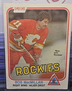 81-82 O-Pee-Chee Bob MacMillan 🚨🚨🚨 Calgary Flames - Picture 1 of 2