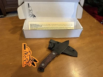 Hojas de media cara - Disaster Cub Lava Flow, armadura negra Cerakote + funda de cuero Foto 1 de 4