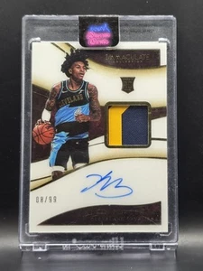 2019-20 Panini Immaculate Collection Kevin Porter Jr /99 True Rookie Patch Auto - Picture 1 of 2