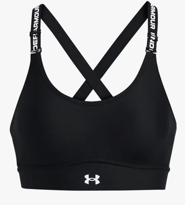 Under Armour 女式 Infinity Mid Impact 2.0 运动文胸 L 码 D/DD 颜色   — 第 1/3 张图片