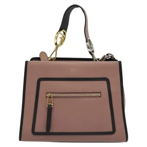Fendi Runaway Pink Leather Handbag Authentic - Picture 1 of 23