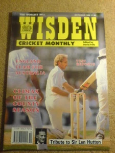 WISDEN - SIR LEN HUTTON - Oct 1990 Vol 12 # 5 - Picture 1 of 1