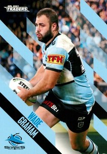 ✺New✺ 2021 CRONULLA SHARKS NRL Card WADE GRAHAM Traders