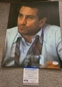 FOTO FIRMADA ROBERT DEIRO 11X14 GOODFELLAS AL PACINO PSA/ADN AUTÉNTICA #AK80772 - Imagen 1 de 5