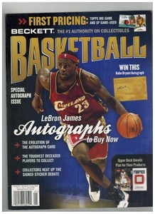 January 2006 Beckett Basketball LeBron James cover