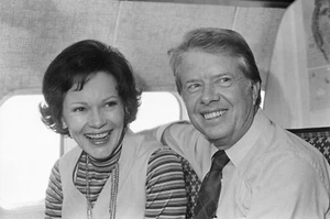 Präsident Jimmy Carter und Rosalynn Carter Foto 5 x 7 - Bild 1 von 1