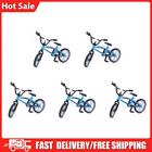Mini Finger Mountain Bikes Diecast Alloy Stents Finger Bicycle (Sky Blue)
