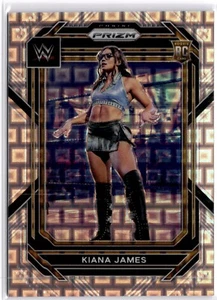 Kiana James 2023 Panini Prizm Premium Pandora Prizm WWE #138 WWE NXT #174/199 - Picture 1 of 2