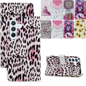 For Huawei P40 Pro P40 P30 P20 P10 P50 Y5P Painted Flip Wallet Case Phone Cover - Picture 1 of 21