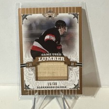 2021-22 Leaf Lumber GUL-AD1 Game Used Lumber Alexandre Daimler 15/30