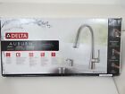 Delta Auburn Pull-Down Kitchen Faucet with Soap Dispenser 19835Z-SPSD-DST. NEW.
