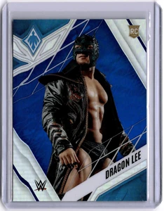 Dragon Lee 2023 Panini Chronicles Phoenix WWE Blue #316 Smackdown #35/99 - Picture 1 of 2