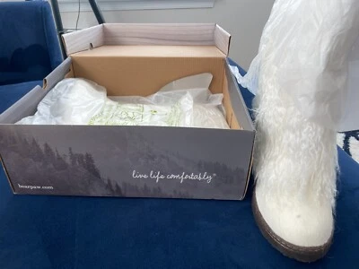 Bearpaw Boetis Ii Women's Fur Boots White - 10 Medium - Image 1 of 3