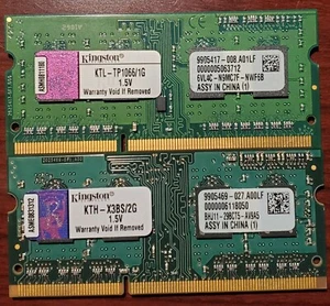 Authentic Kingston Fast Ram For Laptops, Mini-PCs SO-DIMM 4GB Multiple Modules - Picture 1 of 2