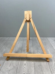 Beechwood 28" Tabletop Easel Display Stand for Painting, A-Frame Artist Tripod - Picture 1 of 10