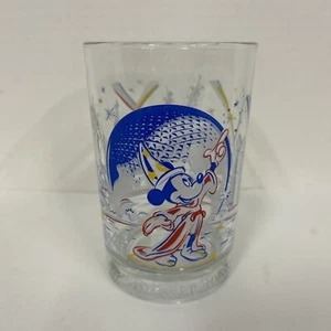 Vintage Walt Disney World 25th Anniversary McDonald's Drinking Glass - Picture 1 of 3
