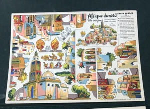 Planche à découper Pelican Blanc Illustrée par Gildas Afrique du Nord - Picture 1 of 1
