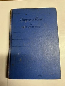 Vintage Book 1945 Cannery Row By John Steinbeck The Viking Press First Edition - Picture 1 of 4