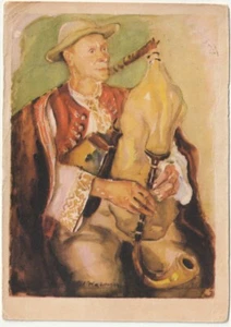 PITTORESCO COSTUME POPOLARE POLACCO - POLONIA - POLAND - ILLUSTRATORE -13924- - Imagen 1 de 1