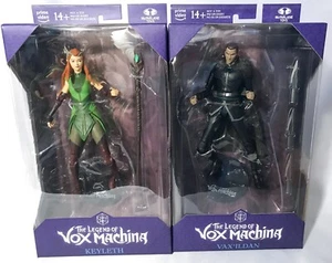 6" VAX'ILDAN & KEYLETH Action Figure Lot Critical Role Vox Machina Netflix DnD - Picture 1 of 4