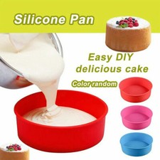 Stampo per pane rotondo 6/8/9' silicone padella per torte stampo muffin stoviglie strumento vassoio
